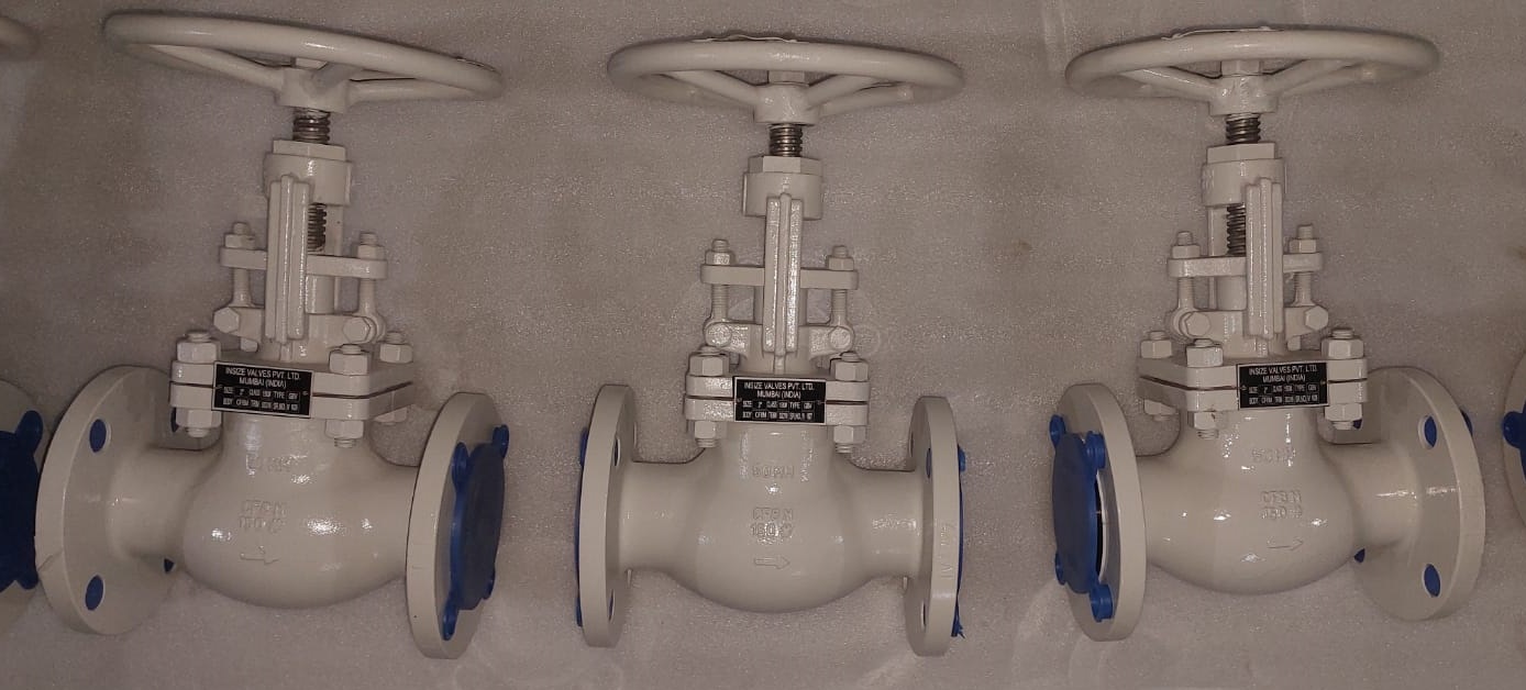 2'' X 150#, GLOBE VALVE, CF8M, HAND WHEEL OPERATED